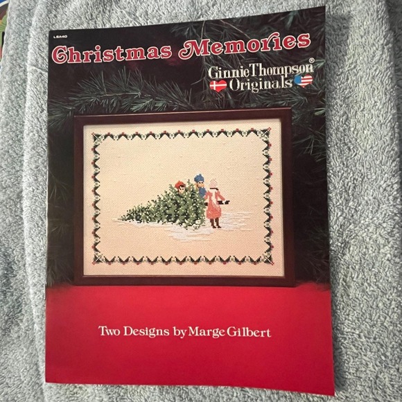 Ginnie Thompson Originals Other - Ginnie Thompson‎ Originals Christmas Memories Cross Stitch Pattern Marge Gilbert